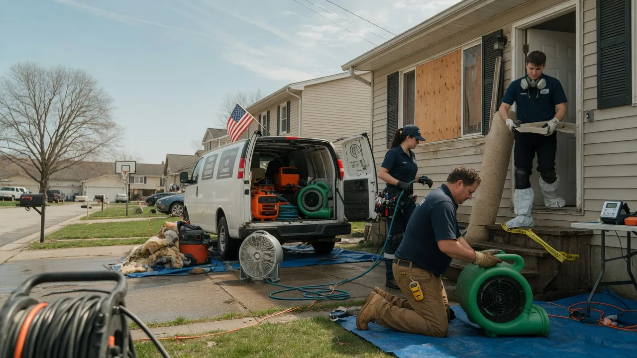 Water Damage Restoration in Rhodesdale, MD near me